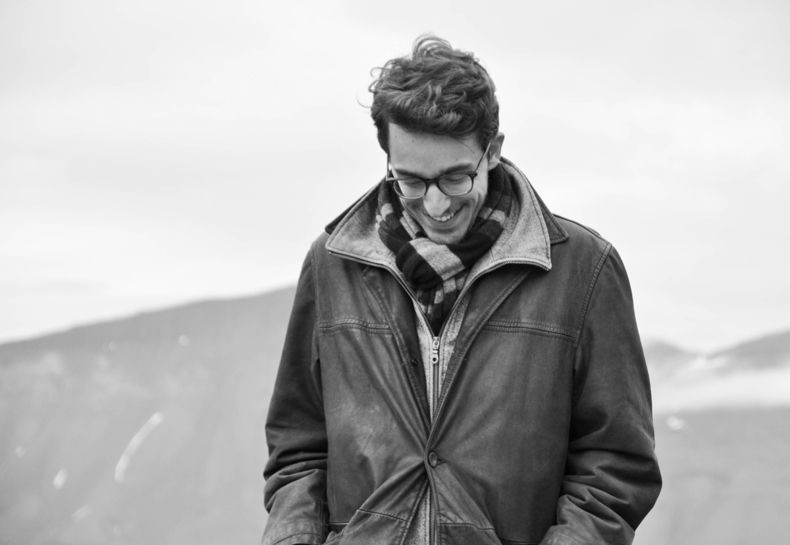 Benjamin Wesolowski, in Svalbard